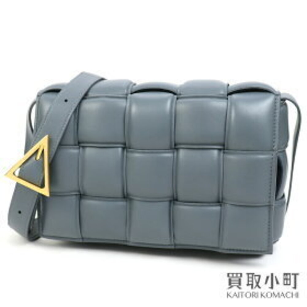 Bottega Veneta Padded Cassette Messenger Thunder Maxi Intrecciato soft padding